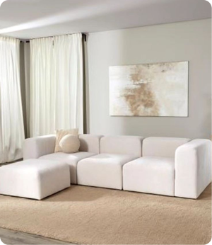 Designer L Shaped Sofa Dubai