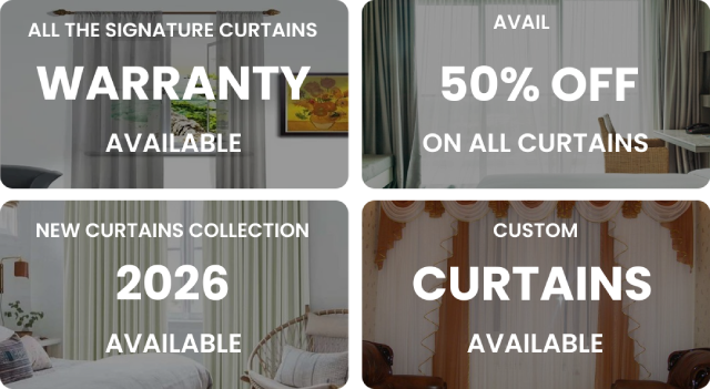 Sheer chiffon window drapes Dubai