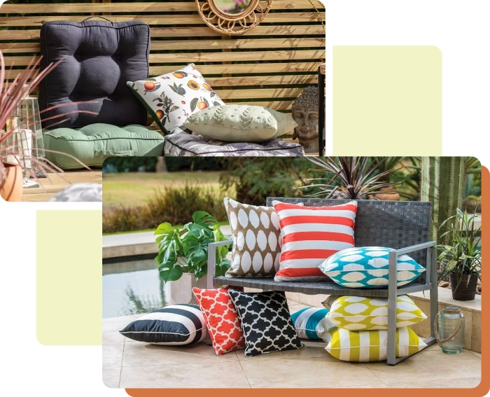 Sun-proof cushions Dubai