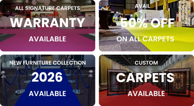 Trade show carpets Dubai