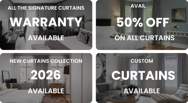 grey blackout curtains Dubai