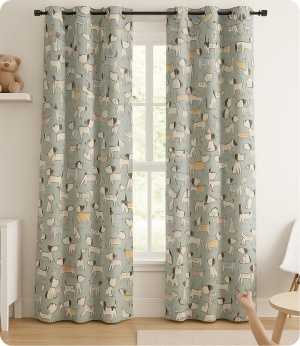 Baby room curtains Dubai