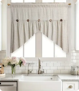 Blackout kitchen curtains Dubai