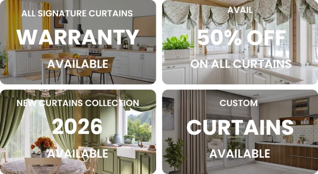 Kitchen window curtains Dubai