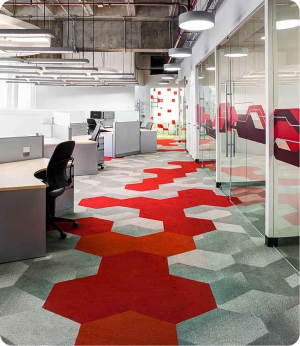 Office carpet installation Dubai