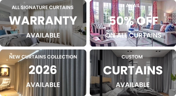 Ready-made curtains Dubai