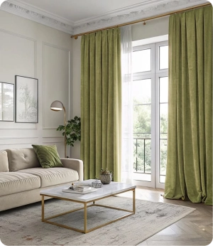 Affordable Green Curtains Dubai