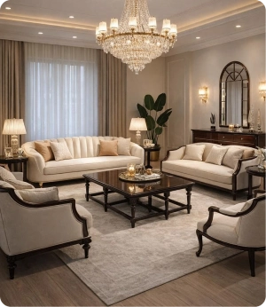 Affordable living room furniture in Dubai