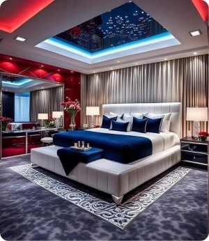 Affordable upholstered beds in Dubai