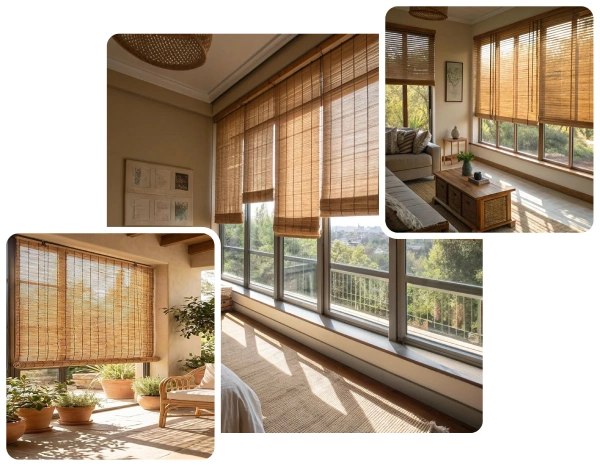 Bamboo window blinds UAE