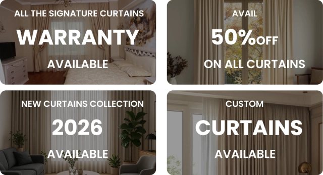 Beige Curtains Dubai