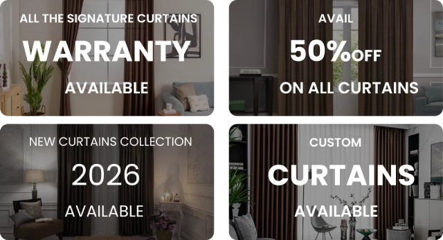 Brown curtains Dubai