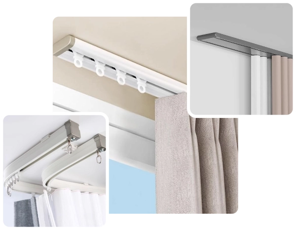 Curtain track systems Dubai