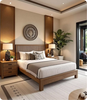 Custom bedroom furniture Dubai