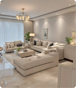 Custom living room furniture Dubai