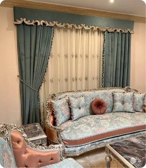 Customized window curtains Dubai