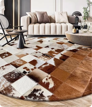 Designer round carpets Dubai