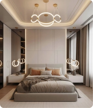 Designer upholstered beds Dubai