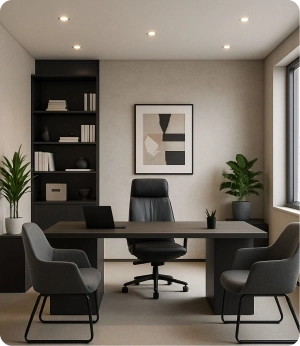 Interior office painting UAE