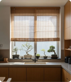 Luxury bamboo blinds UAE
