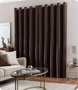 Luxury brown curtains Dubai