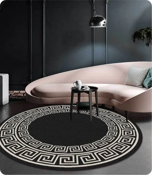 Modern round carpets Dubai