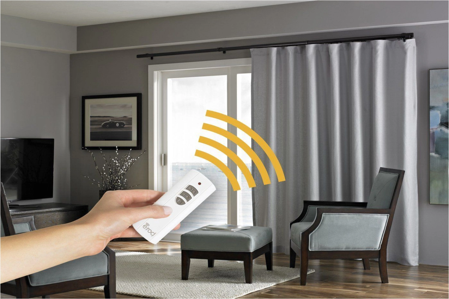 Motorized Curtains for Smart Homes