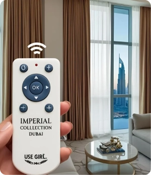 Remote control curtains Dubai
