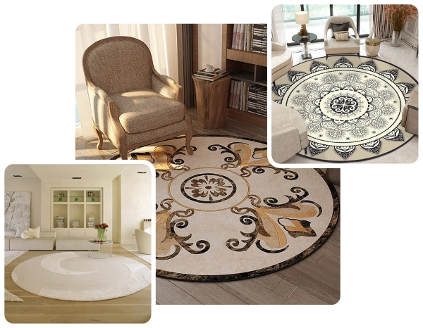 Round rugs Dubai