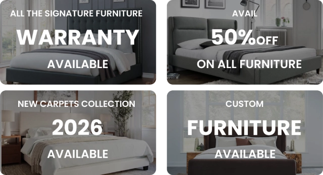 Upholstered bed Dubai