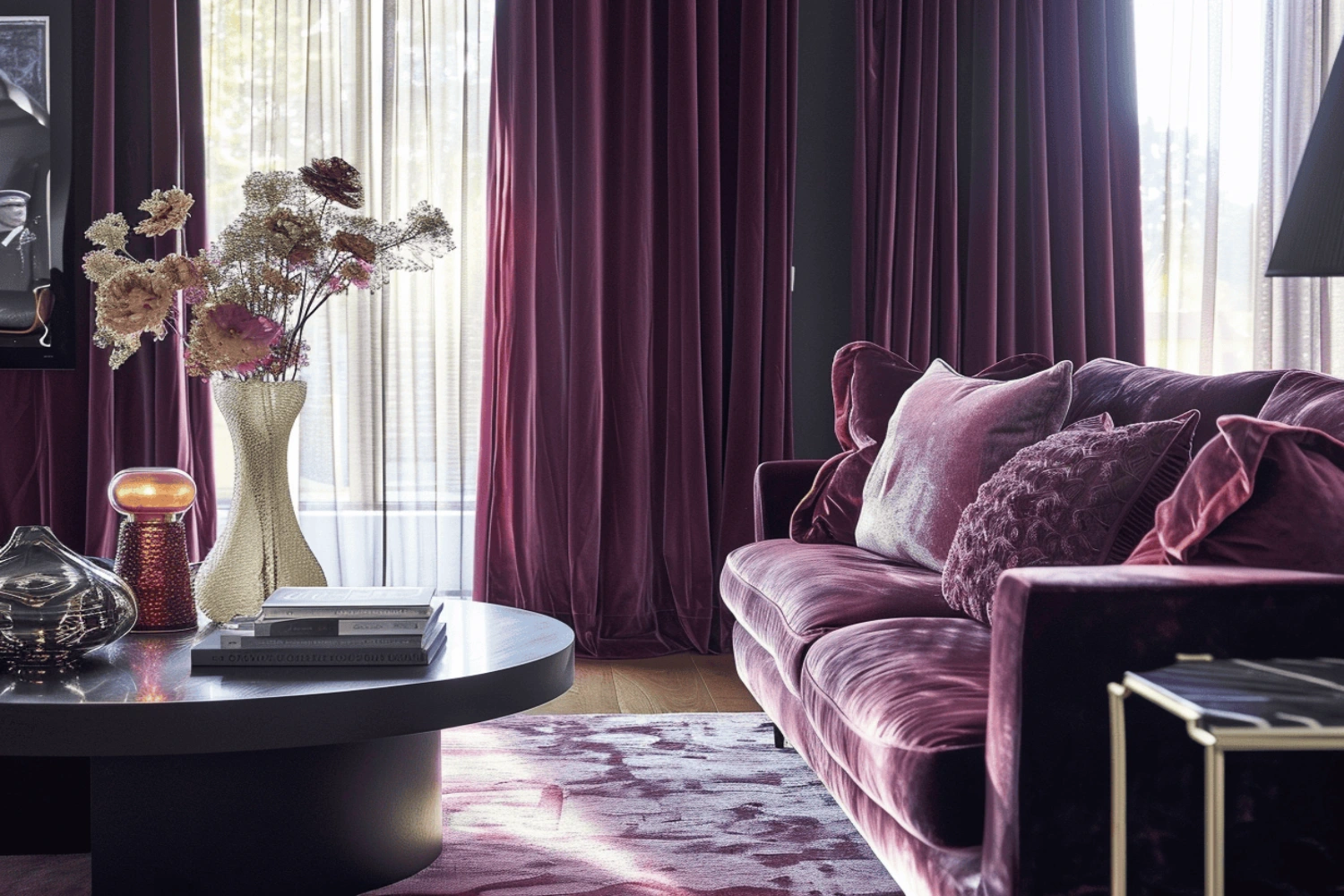 Velvet Curtains for Rich & Sophisticated Spaces