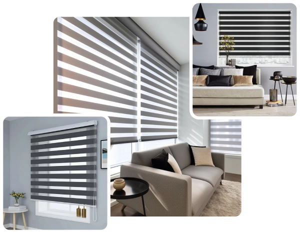 Zebra window blinds in the UAE