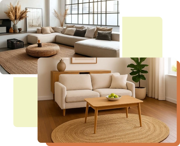 Affordable Jute Rugs in Dubai