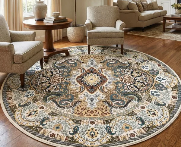 Large Round Rugs Dubai