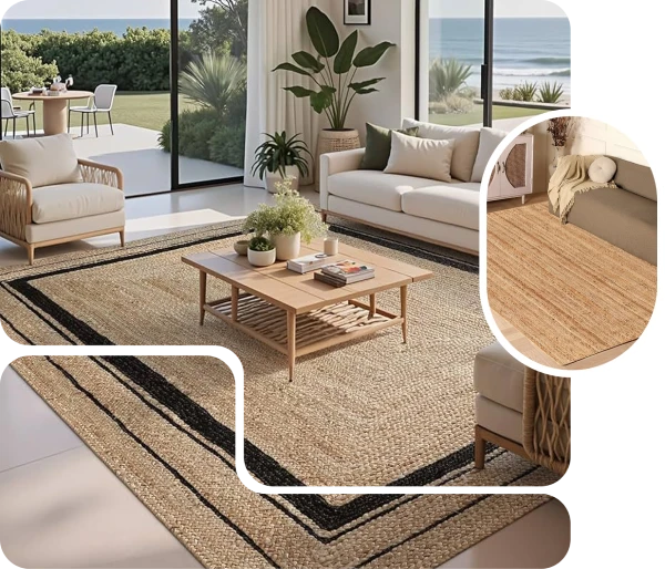 Sustainable Jute Rugs UAE