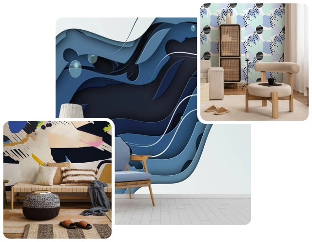 Contemporary Wallpaper Dubai