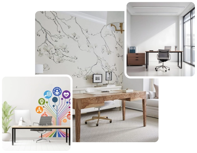Corporate Office Wallpaper Dubai