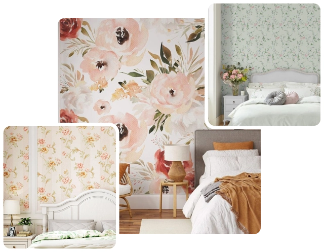 Floral Wallpaper Designs Dubai