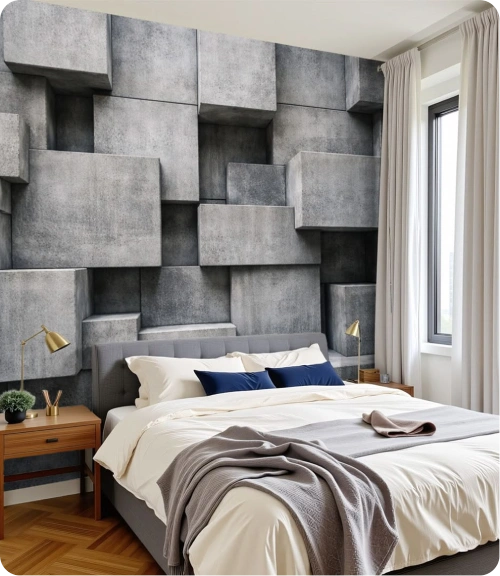 Luxury Bedroom Wallpaper Dubai