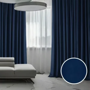 Royal Blue Blackout Curtains