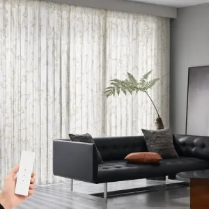Living Room Patterned Curtains