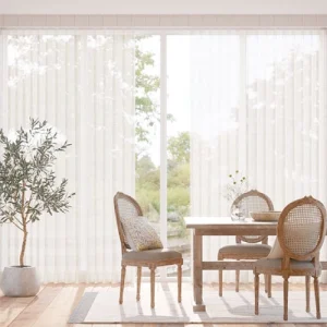 Voile Chalk Wave Curtains